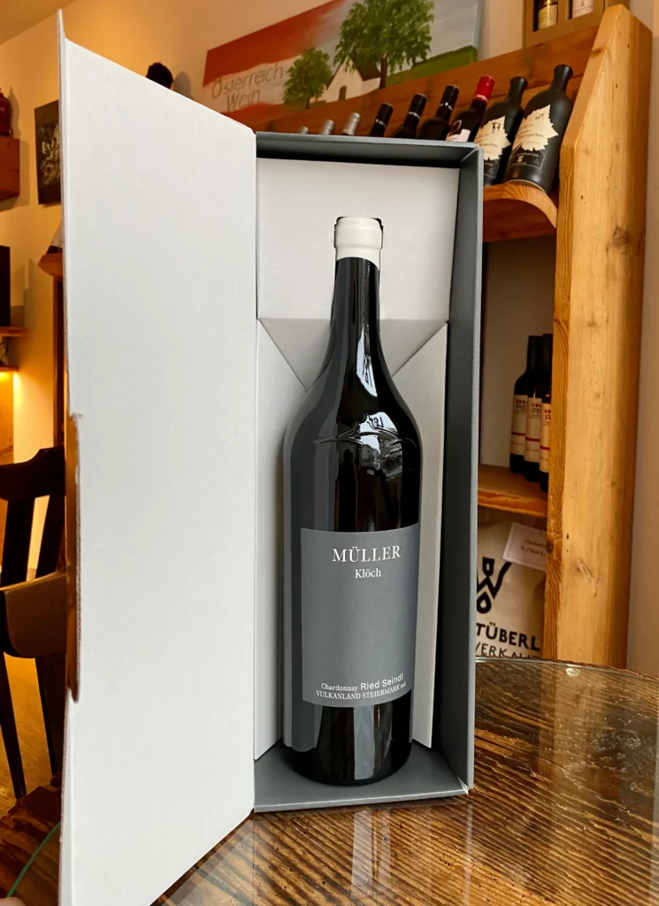 weinstueberl-magnumflasche Müller Klöch Rotwein in edler Kartonbox